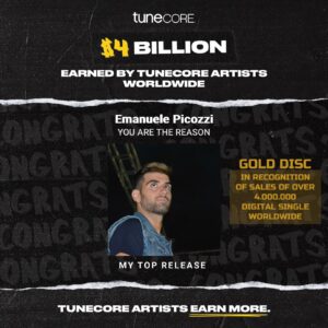 Disco d’oro per il cantante Italo-Americano Emanuele Picozzi, sarà premiato ad Ischia